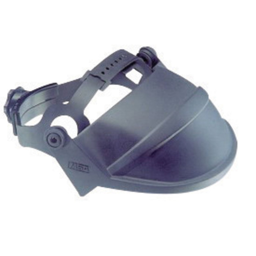 MSA Gray Nylon V-Gard Ratchet Headgear