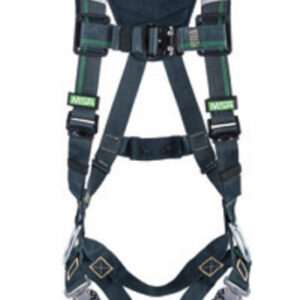 MSA X-Large EVOTECH Arc Flash Full-Body Harness With Back Web Loop, Quick Connect-Leg Straps And Shoulder Padding