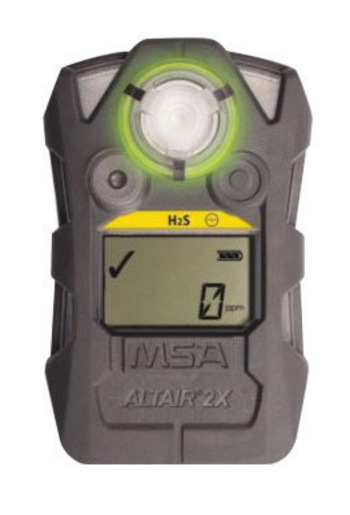 MSA ALTAIR 2XT Hydrogen Sulfide And Sulfur Dioxide Monitor