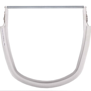 MSA Silver Aluminum Cap Frame V-Gard Accessory For V-Gard VisorsMSA Slotted or Unslotted Caps