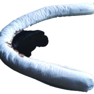 MeltBlown Technologies 3" X 12' Gray Polypropylene Absorbent Sock