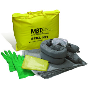 MeltBlown Technologies 5 Gallon Yellow Plastic Bag Spill Kit