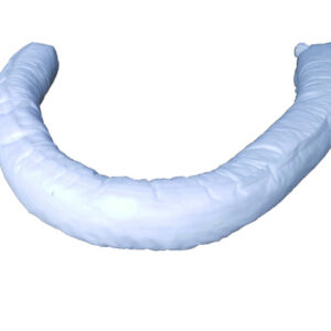 MeltBlown Technologies 3" X 12' White Polypropylene Absorbent Sock