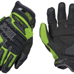 Mechanix Wear Size 10 Hi-Viz Yellow M-Pact 2 Armortex TrekDry Full Finger Anti-Vibration Gloves With Extended Neoprene Cuff
