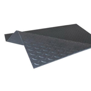 Superior Manufacturing 3' X 75' Black PVC Notrax Non-Conductive Switchboard Anti-Fatigue Floor Mat