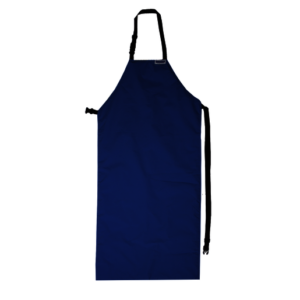 National Safety Apparel 24" X 42" Blue Teflon Laminated Nylon Cryogenic Water Resistant Apron With 3M Scotchlite Thinsulate Liner