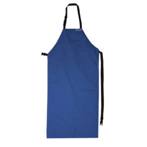 National Safety Apparel 24" X 48" Blue Teflon Laminated Nylon Cryogenic Water Resistant Apron With 3M Scotchlite Thinsulate Liner
