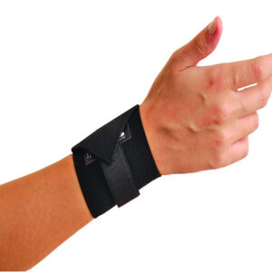 OccuNomix One Size Fits Most Black Wrist Assist Elastic Wrist Support