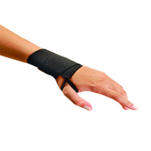 OccuNomix One Size Fits Most Black Wrist Assist Elastic Wrist Support