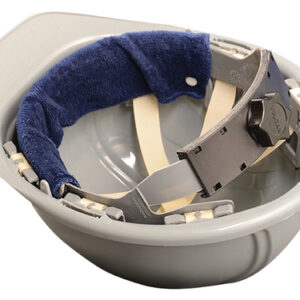 OccuNomix Blue Terry Toppers Cotton Terry Snap Hard Hat Sweatband