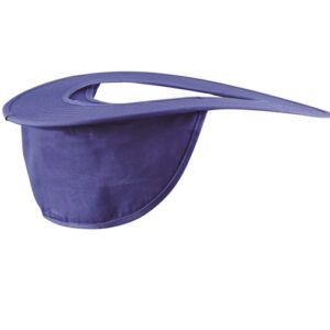 OccuNomix Blue PolyesterCotton Hard Hat Shade Neck Protector