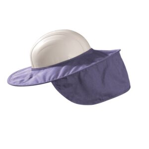 OccuNomix Blue CottonTwill Hard Hat Shade Neck Protector