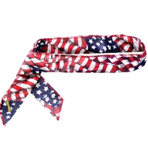 OccuNomix Wavy Flag MiraCool Cotton Cooling Bandana
