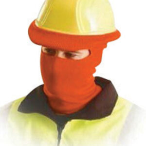 OccuNomix Hi-Viz Orange 100% Polyester Hot Rods Classic Full Face Balaclava Style Tube Liner