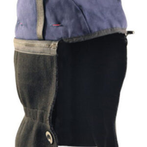 OccuNomix Blue And Black CottonPolyester Hot Rods Winter Liner With Fleece Lining And Double Button Neck, Zipper OnOff Bottom Closure