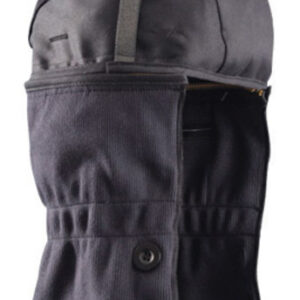 OccuNomix Black And Blue CottonModacrylic Hot Rods Winter Liner With CottonJerseyModacrylic Lining And Button, Hook And Loop, Zipper Closure.