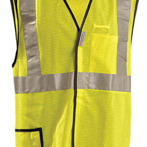 OCCUNOMIX HI-VIZ YELLOW MESHPOLYESTER BREAK-AWAY VEST