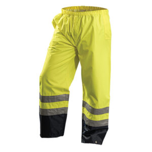 OccuNomix X-Large Hi-Viz Yellow And Navy Blue 32" 150D Oxford with PU Coating Pants