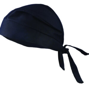 OccuNomix Black Tuff Nougies Cotton Doo Rag Bandana