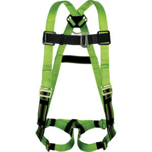 Honeywell Miller DuraFlex Python Harness, w/ Mating Leg Straps, 2X-Large, Lime/Black, 1/Each