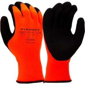 Cut Resistant, Insulated Sandy Latex A2 Cut, Orange