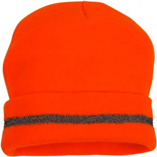 Knit Cap with Reflective-