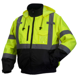 Type R Class 3 Hi-Vis Heated  Jacket, Lime,