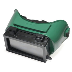 Radnor Lift Front Welding Goggles With Green Soft Frame And Green Shade 5 2" X 4" Lens