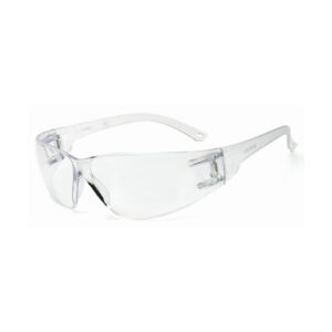 Radnor Classic Series Safety Glasses With Clear Frame And Clear Polycarbonate Anti-Fog Anti-Scratch Lens