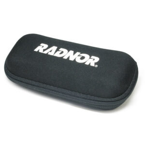 Radnor Black Eyewear Pack With Zipper Closure