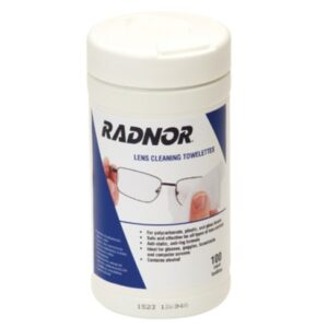 Radnor 5" X 8" Pre-Moistened Lens Cleaning Wipes