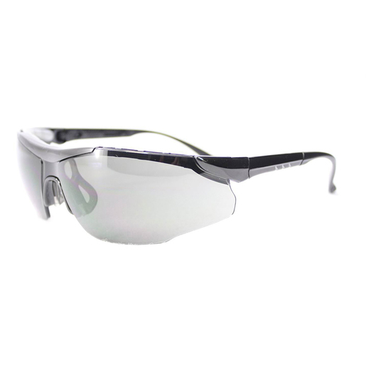 Radnor Elite Plus Series Safety Glasses With Black Frame And Clear IndoorOutdoor Lens