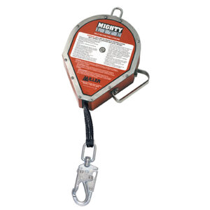 MightyLite Self-Retracting Lifeline w/ 1" Polyester Rope, 50'',