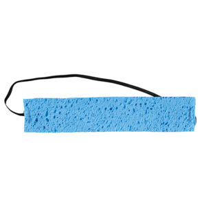 OccuNomix Traditional Absorbent Cellulose Sweatbands, Blue, 25/Pkg