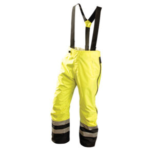 OCCUNOMIX CLASS E PREMIUM RAIN PANTS, , YELLOW/BLACK, 1/EACH