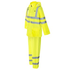 Reptyle Type R Class 3, 2-Piece Rain Suit, Lime