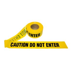 Cordova Safety 1.5 MIL YELLOW CAUTION DO NOT ENTER
