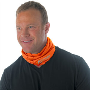 COLDSNAP MULTI-TUBE, ORANGE MOISTURE WICKING & COOLING STRETCH FABRIC, UPF 50+, ONE PER BAG, TEN PER MASTER BAG